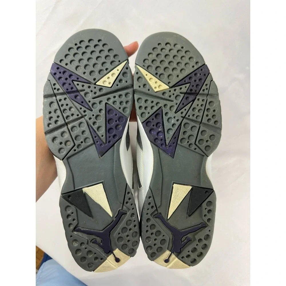 Nike Air Jordan 7 Retro 2006 Flint Sneakers 304775-151 Size 12